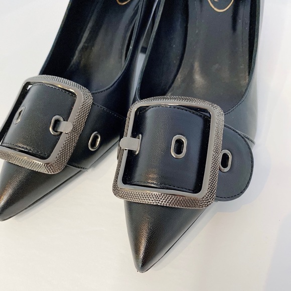 Browns Couture Black Leather Pumps made in… - Picture 8 of 10